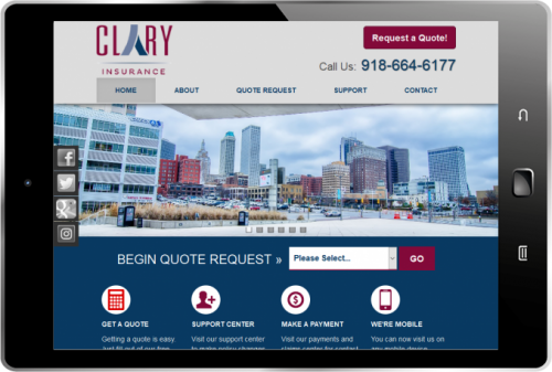 Responsive for Mobile Tablets